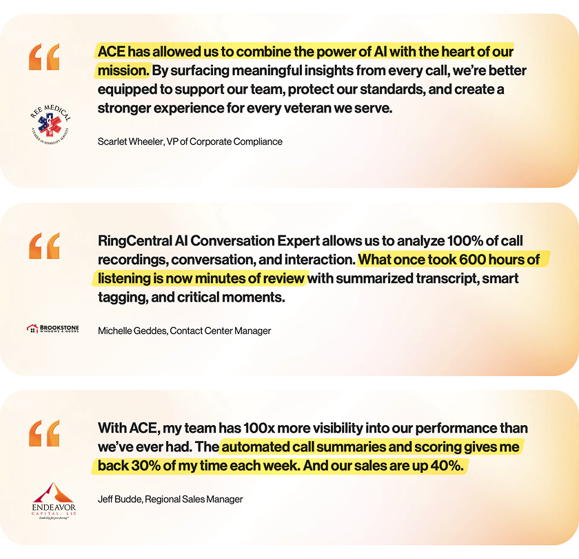 Outcomes and impact of call summary templates